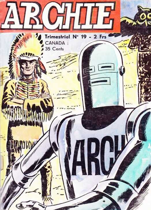 Scan de la Couverture Archie le Robot n 19